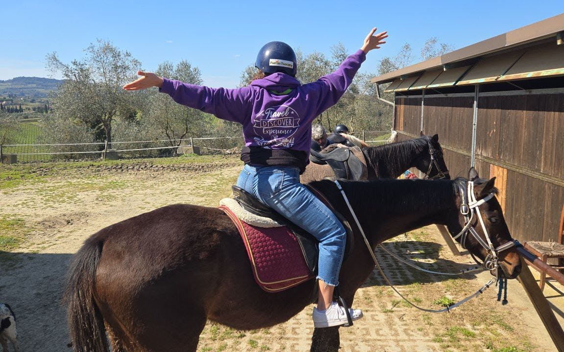Small-Group Tuscany Horseback Riding & Winery Tour with Lunch  and Wine Tasting Image 12