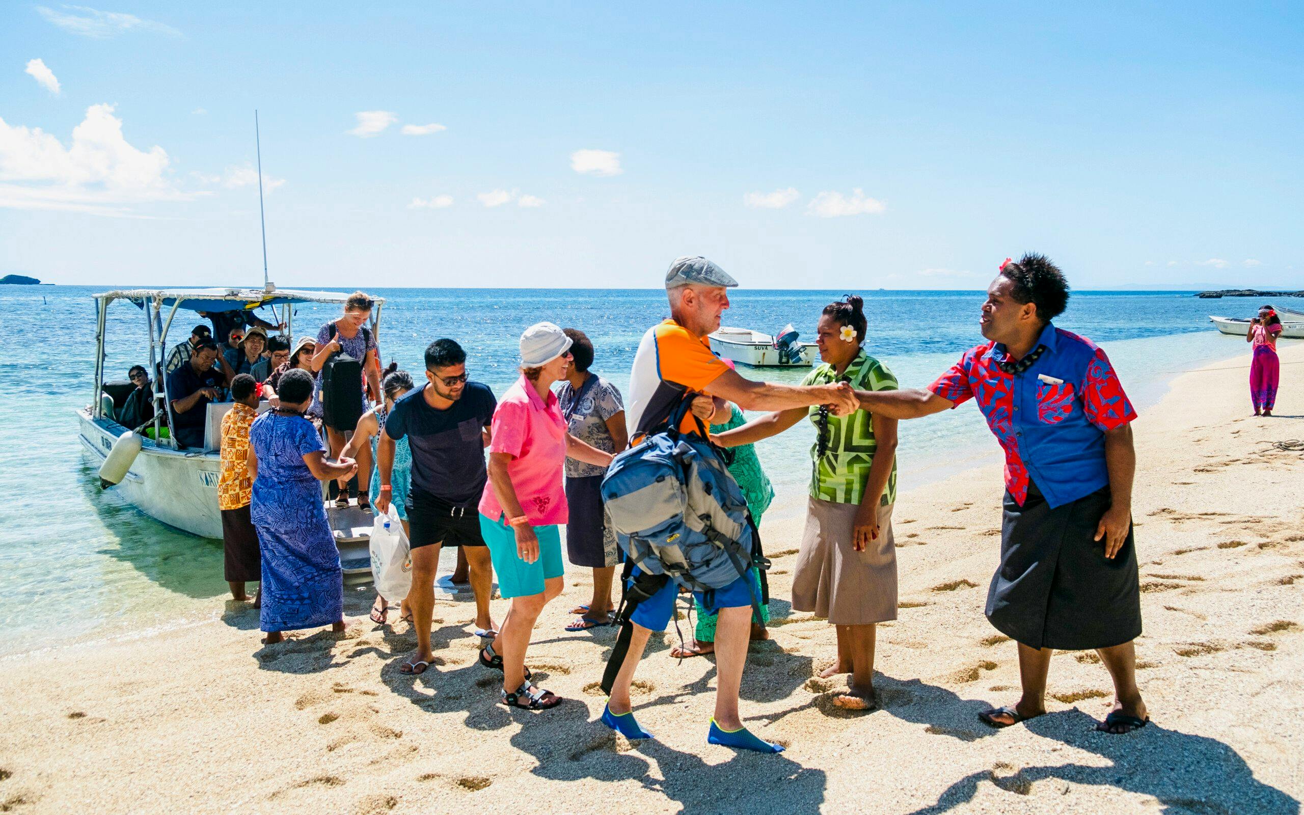 Snorkel with Sharks: Yasawa Island Day Trip With Buffet Lunch & Transfers Image 4