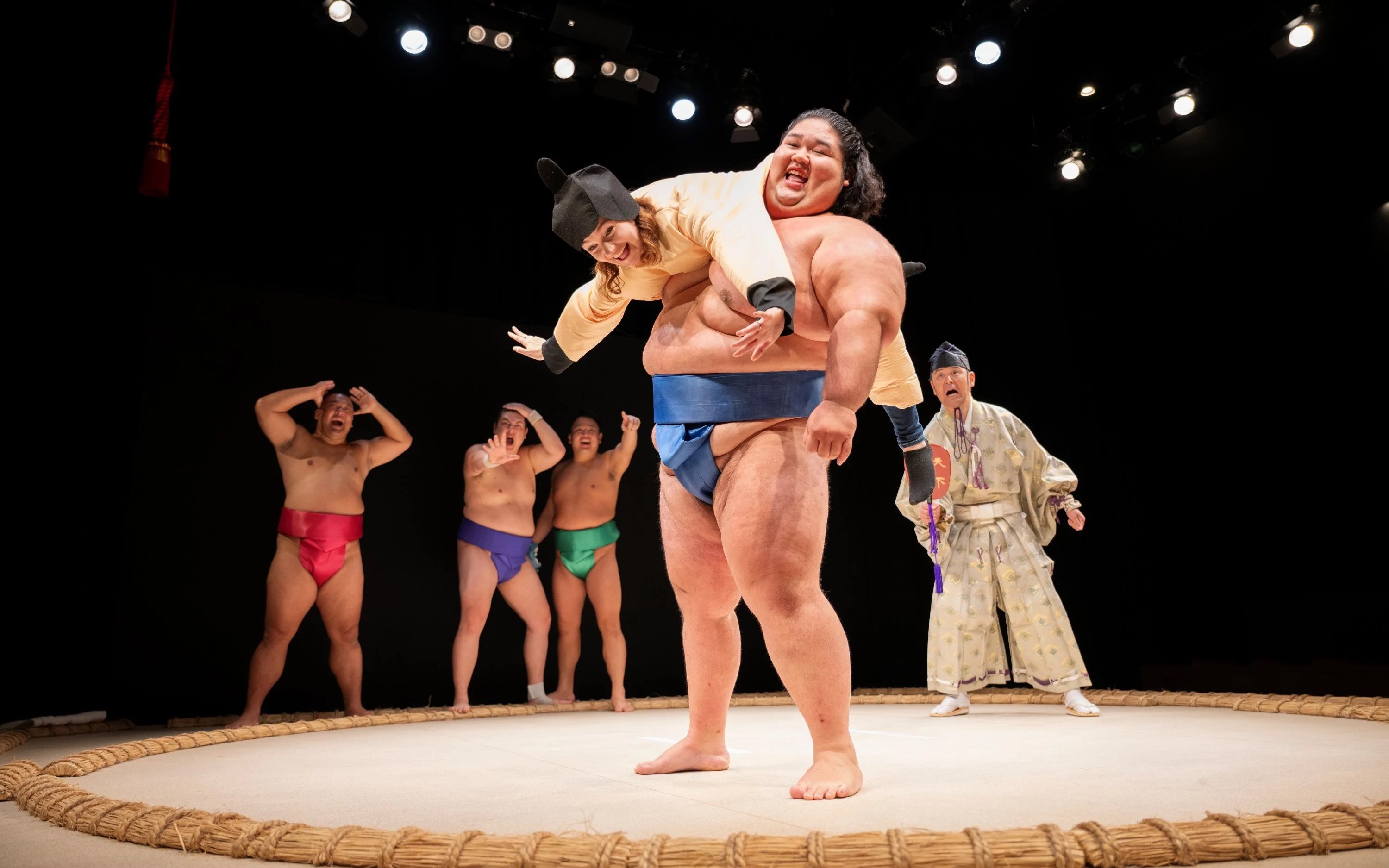Sumo Show & Kaiseki Dinner on a Full-Scale Ring — The Elegant Evening · Ginza, Central Tokyo Image 1