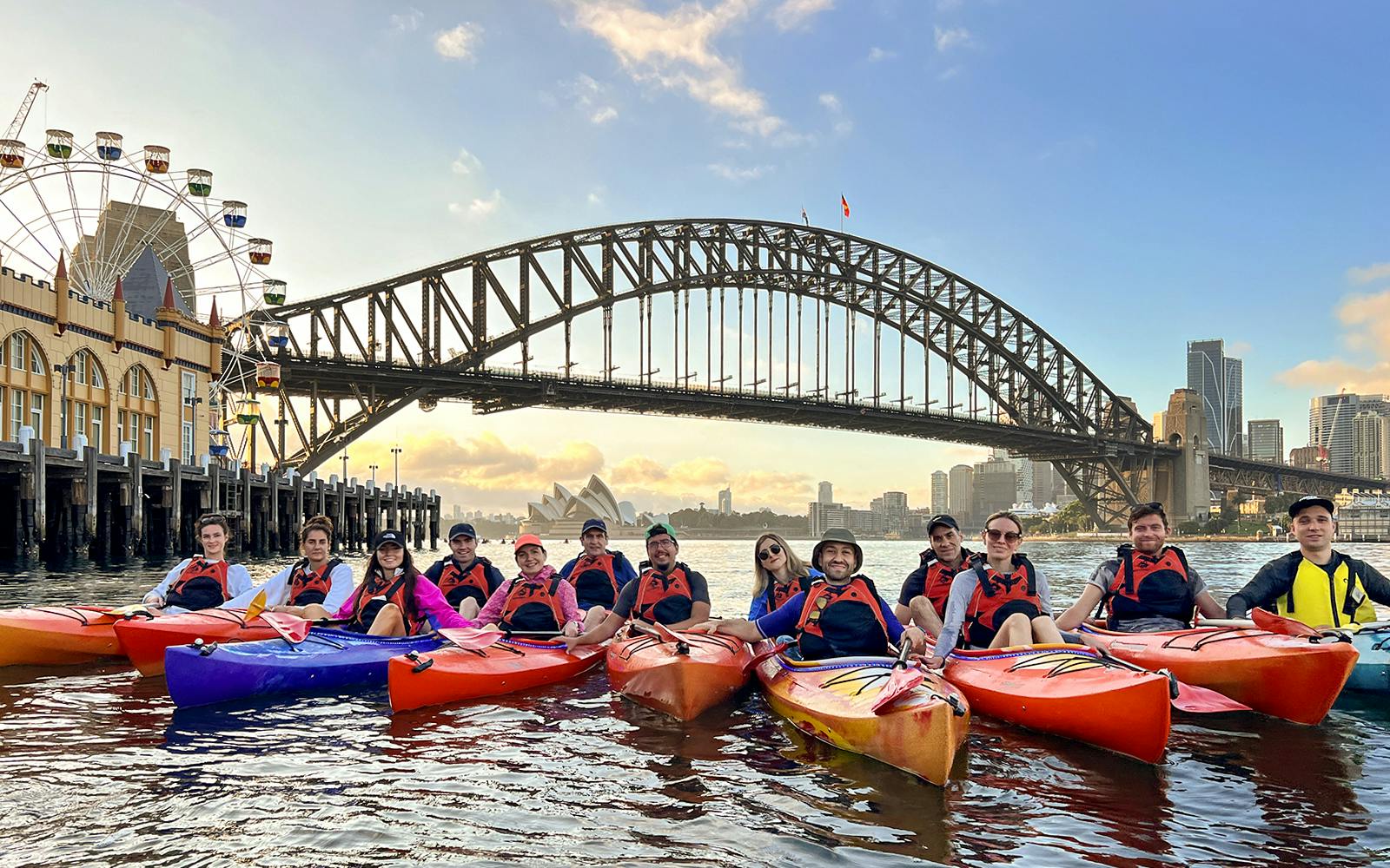 Sunrise Kayak on Sydney Harbour with Breakfast Image 1
