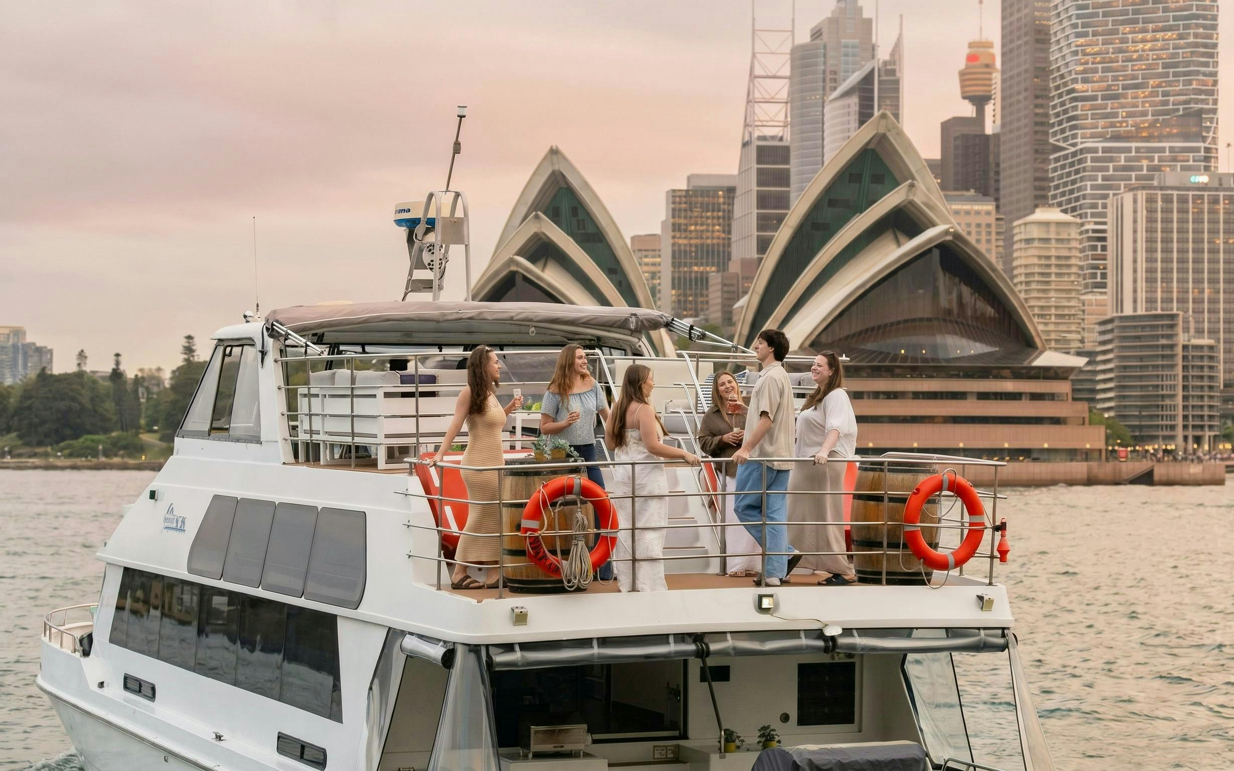Sydney Harbour Sunset Cruise With Drinks and Grazing Platter Image 5