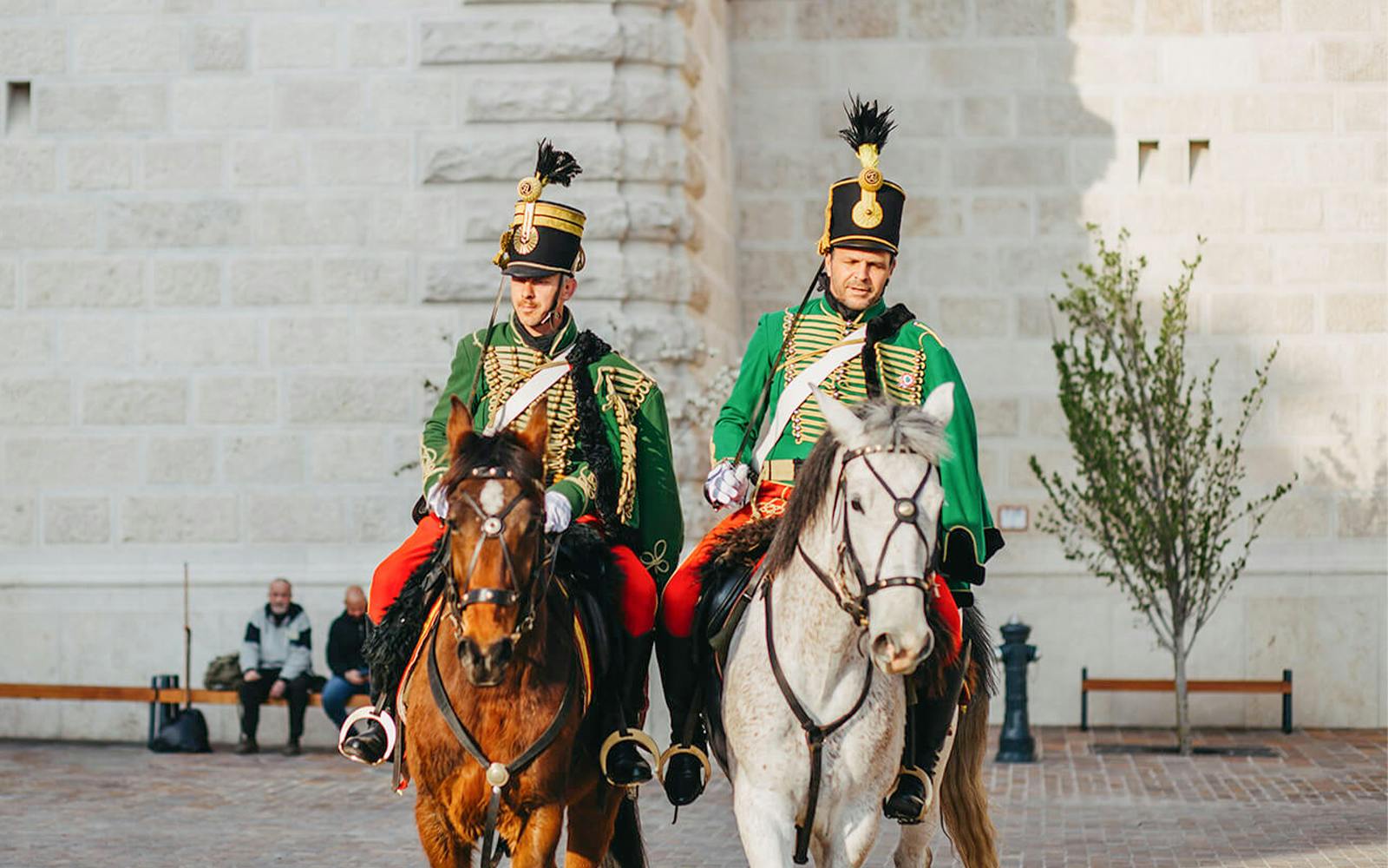 Tickets to Hungarian Royal Guard Exhibition & Royal Riding Hall with a 3-Course Meal in Buda Castle Image 2