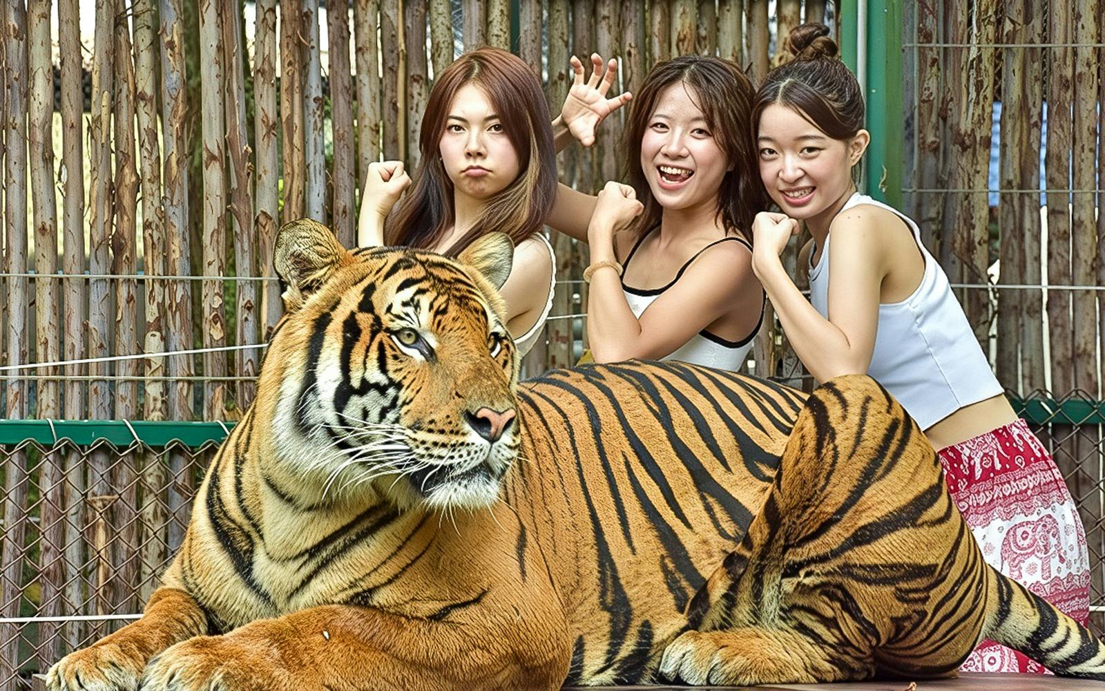 Tiger Kingdom Tickets with Private Transfers & Tiger Interaction  Image 5