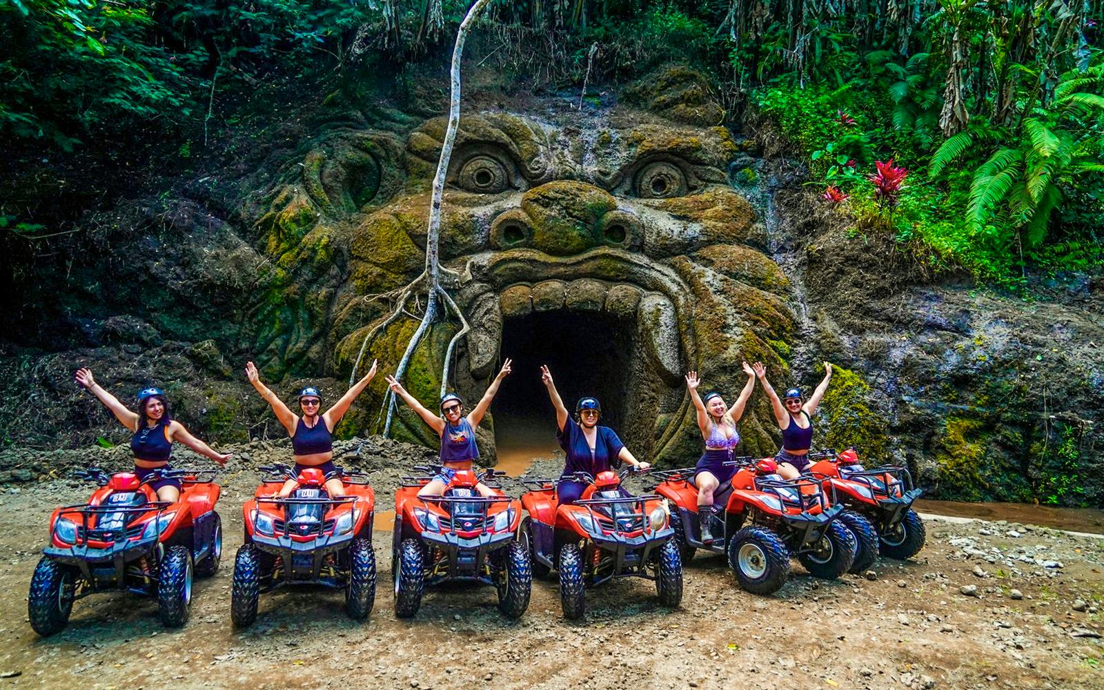 Ubud: Gorilla Face ATV Adventure with Jungle Swing & Goa Raja Waterfall Image 3