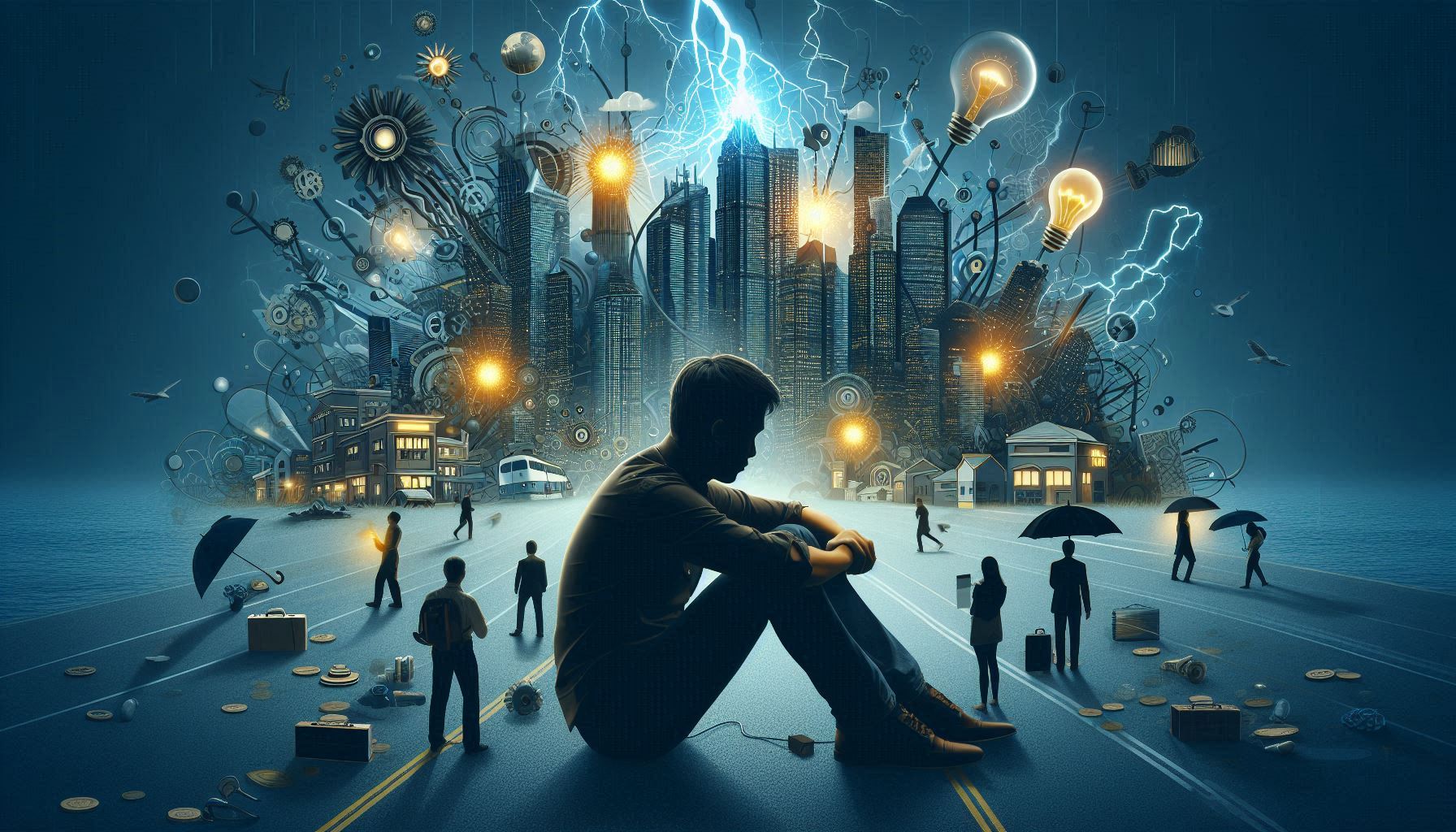 When people face trouble, they often turn to different sources of solutions based on their nature.