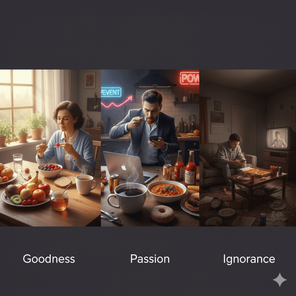 The Food We Crave: Dietary Preferences Across the Modes