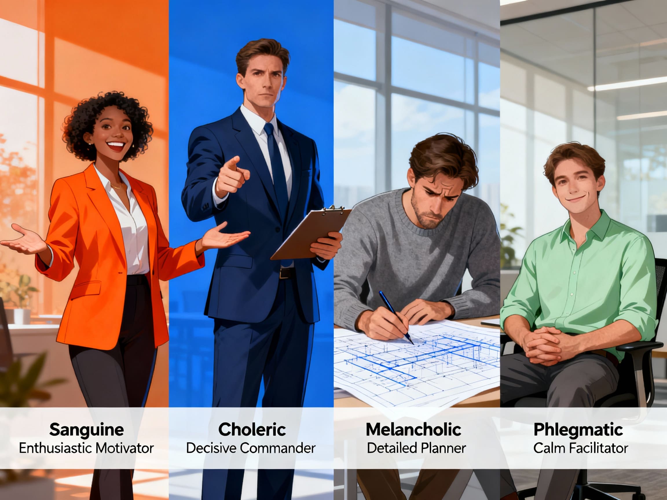 How Different Personality Types Lead Teams