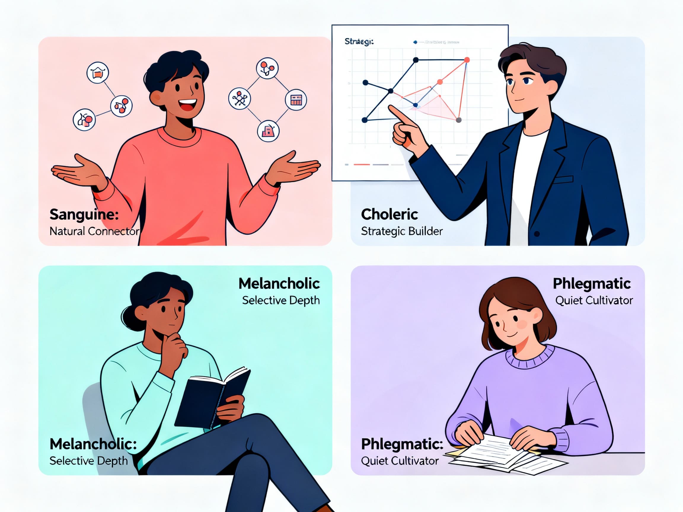 How Different Personality Types Network and Build Professional Relationships