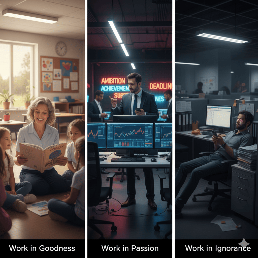 How the Three Modes Shape Our Work Ethic and Career Choices