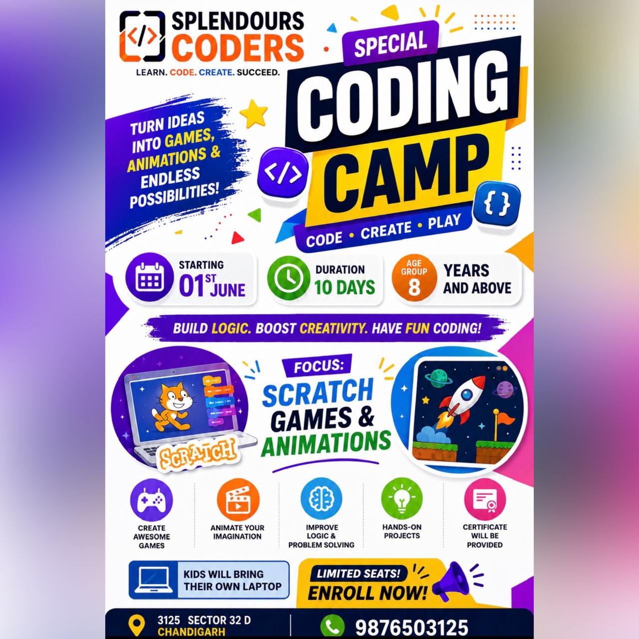 Scratch Programming for Kids β Special Coding Camp