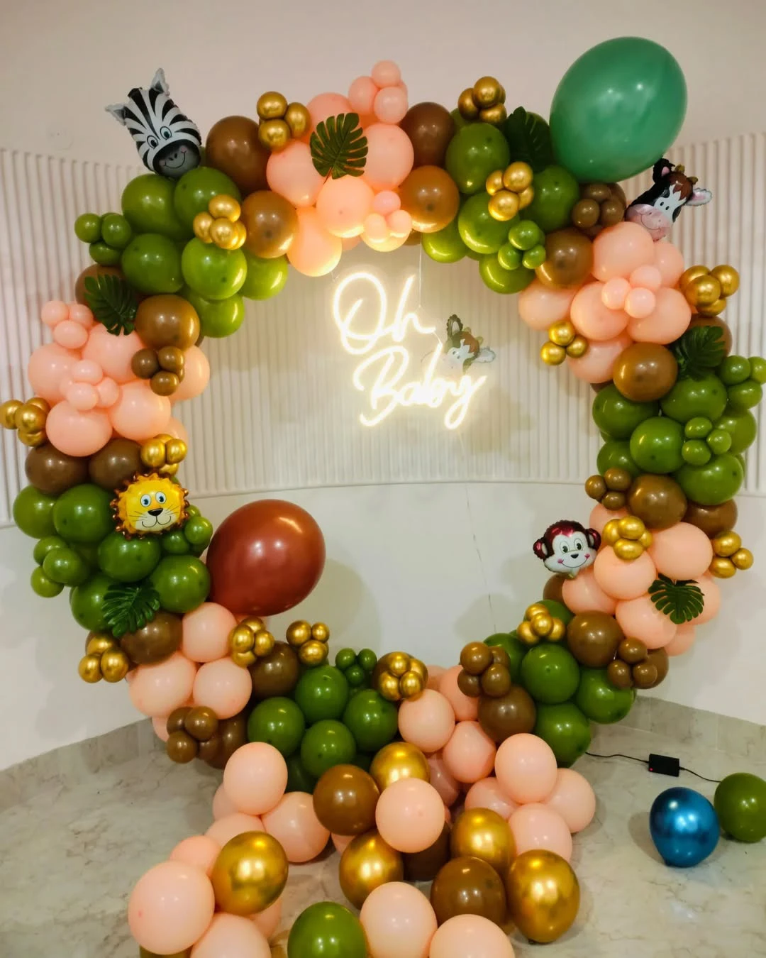 Jungle Animals Balloon Mini Theme Party