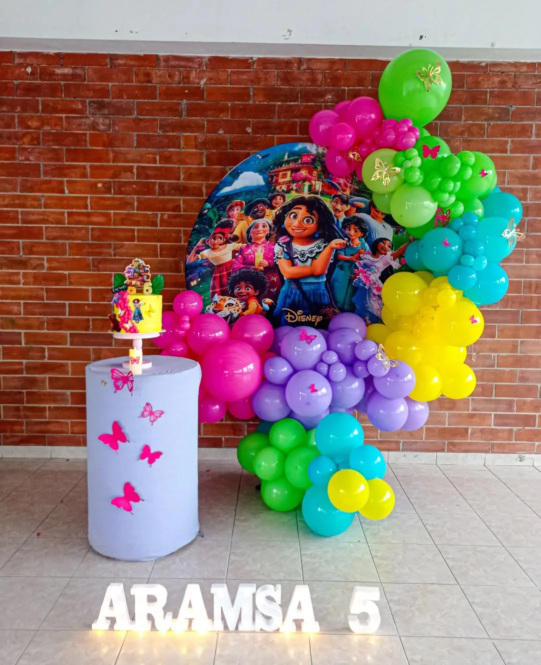 Encanto Magical House Mini Birthday Theme Decor