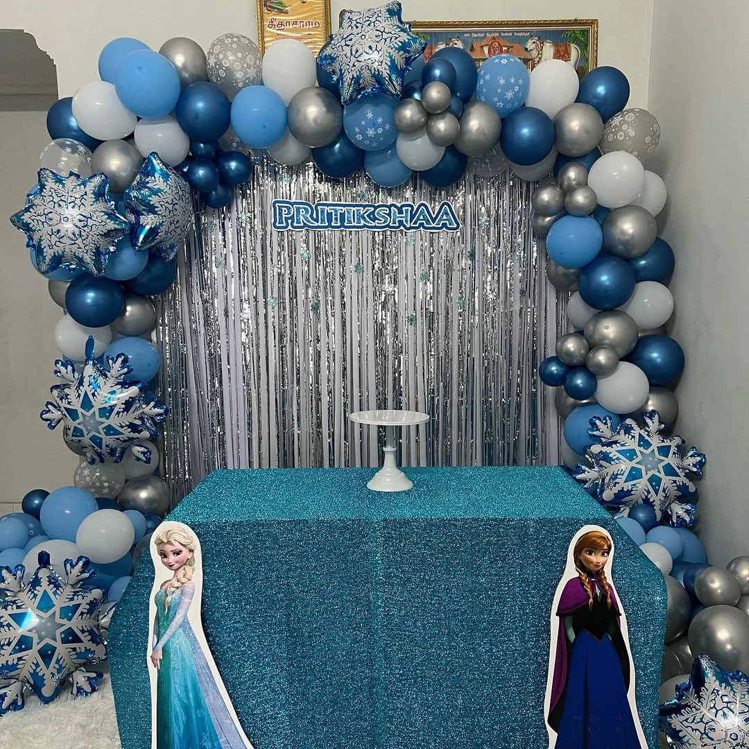 Frozen Mini Snowflake Birthday Theme