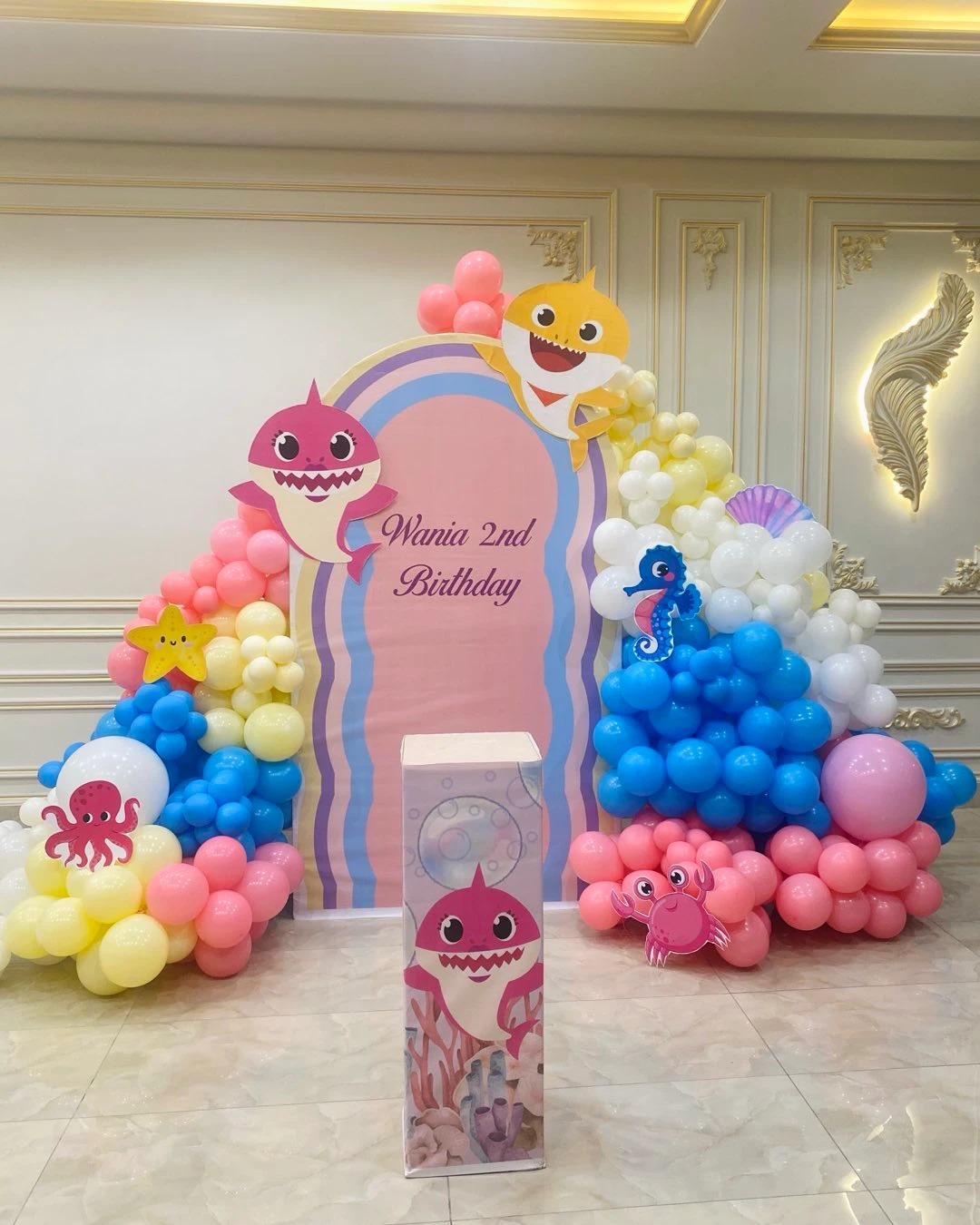 Baby Shark Ocean Splash Birthday Theme