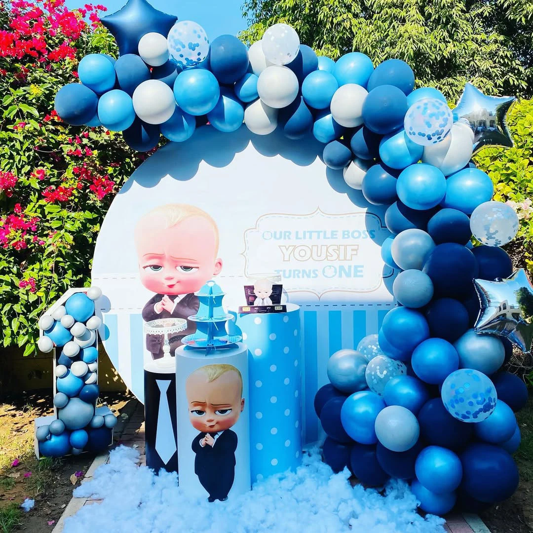 Boss Baby Birthday Balloon Ring Celebration