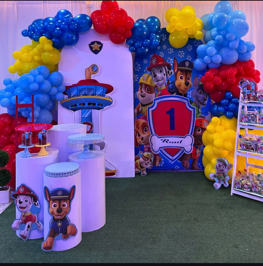 Paw Patrol Birthday Adventure Balloon Ring Decor