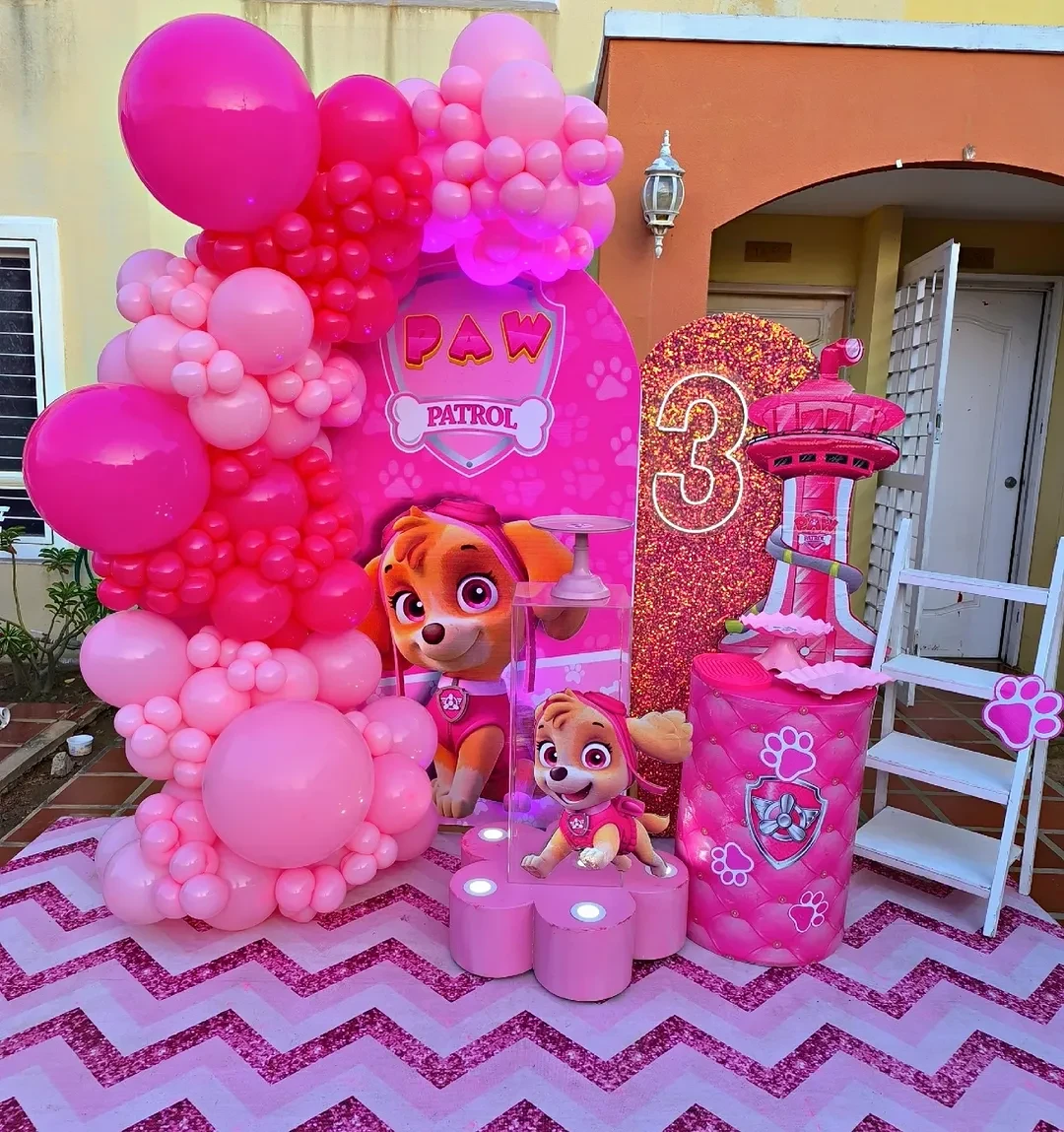 Paw Patrol Sky Patrol Birthday Balloon Setup
