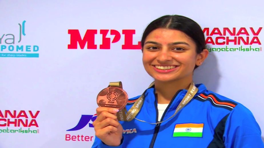 Indian women win team gold in skeet, bronze for men at junior worlds