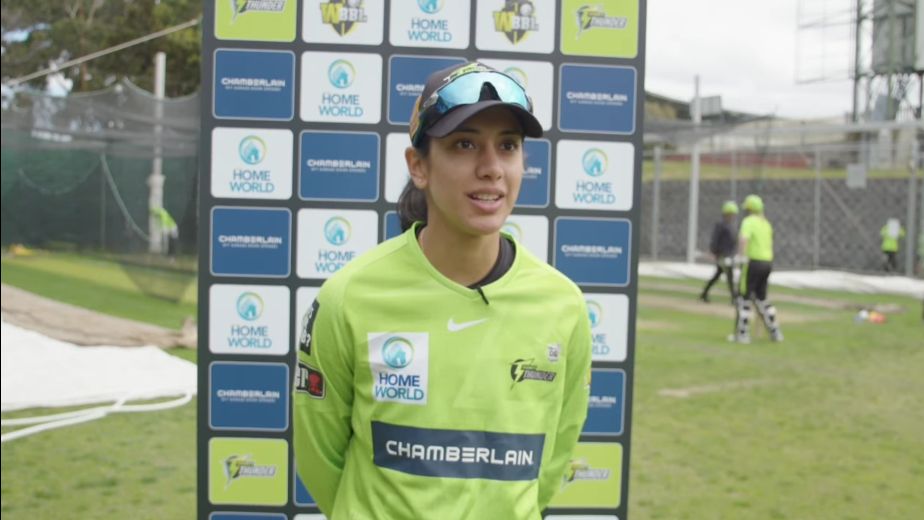 WBBL experience will count when we play for national team: Smriti Mandhana
