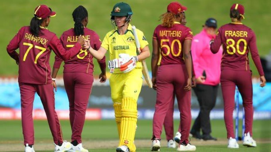 Australia's dominant show continues in Women's WC, defeat WI by 7 wickets to remain unbeaten