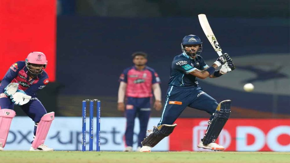 Skipper Hardik's fifty lifts Titans to 192/4 against Rajasthan Royals (IPL)