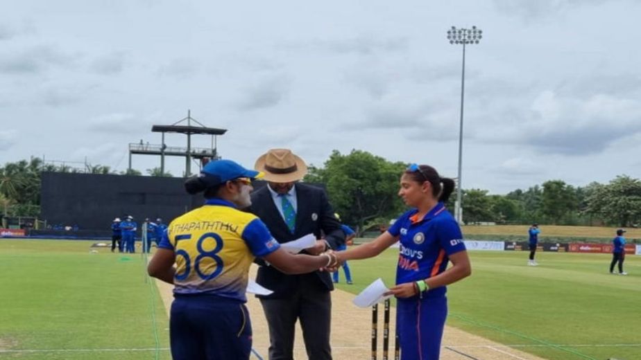 India win toss, opt to bat against Sri Lanka in 1st women's T20I