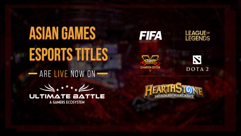 Asian Games debut next year for Esports, Ultimate Battle adds all five title games in move to attract more gamers