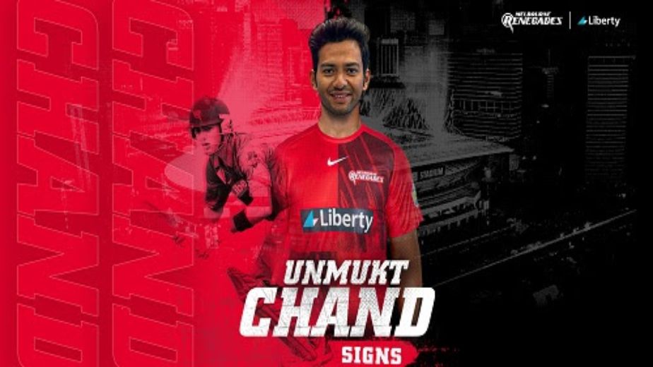 2012 U-19 World Cup winning captain Unmukt Chand joins the Renegades