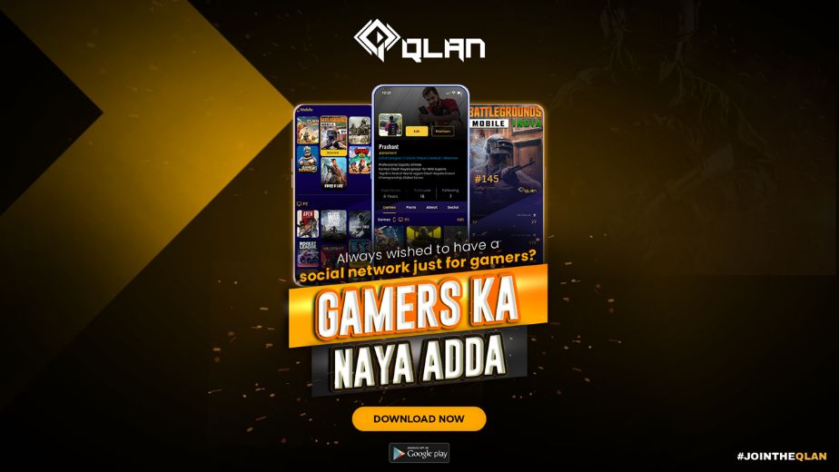 The Gamers’ exclusive Social Network platform Qlan launched with 50,000 pre-registrations on the Google Play Store