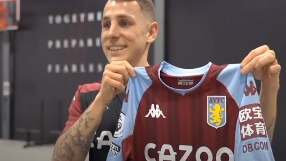 Lucas Digne joins Aston Villa as Anwar Ghazi moves to Everton as a part of the deal