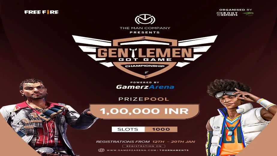 The Man collaborates with Irony Esports and GamerzArena to launch Free Fire 'Gentlemen Got Game' championship