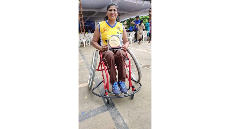 I hope to win a medal for India in the Paralympics - Wheelchair basketball player Minakshi Jadhav