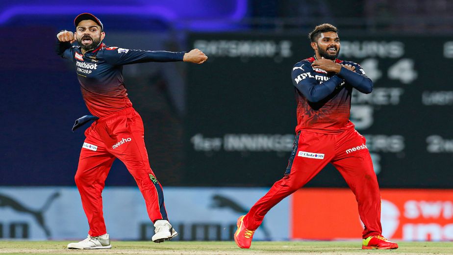 Hasaranga spins his webs as RCB defeat KKR by 3 wickets