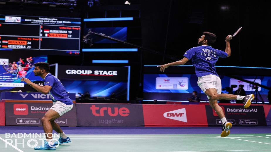 IOS Sports shuttles in Badminton prodigies Dhruv and Ishaan
