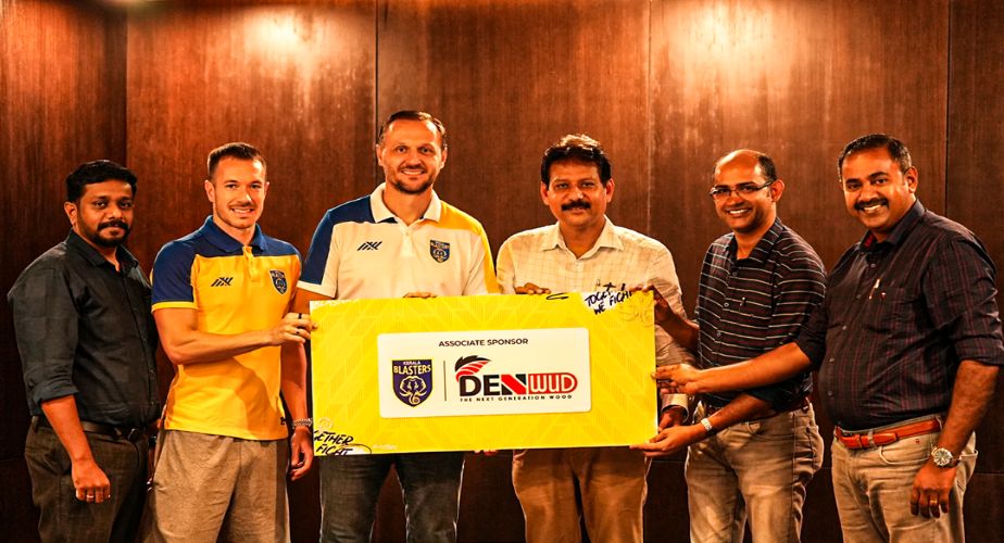 Denwud partners with ISL team Kerala Blasters FC