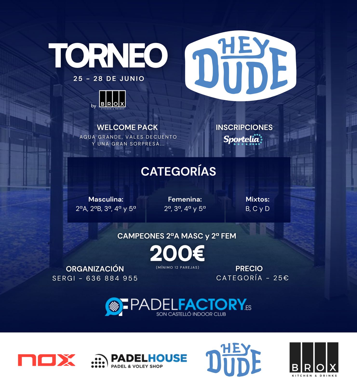 Cartel de Torneo BROX
