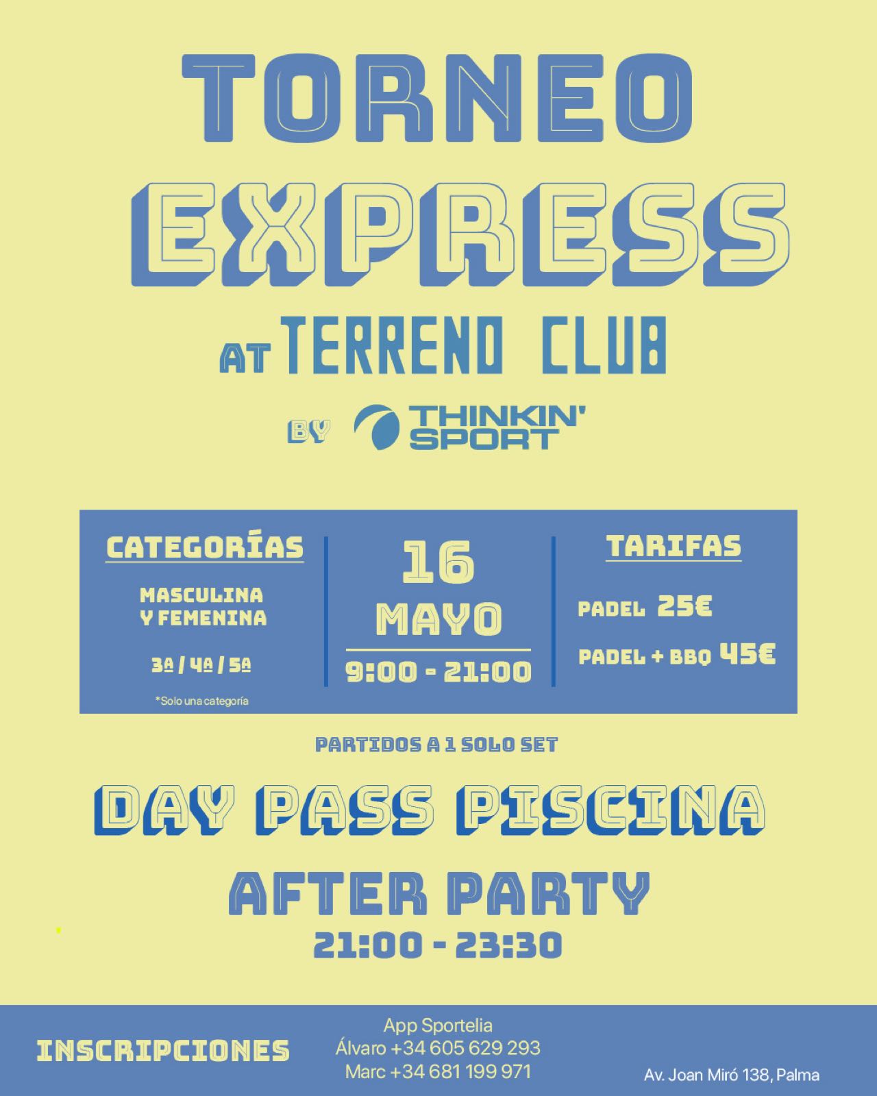 Cartel de TORNEO EXPRESS