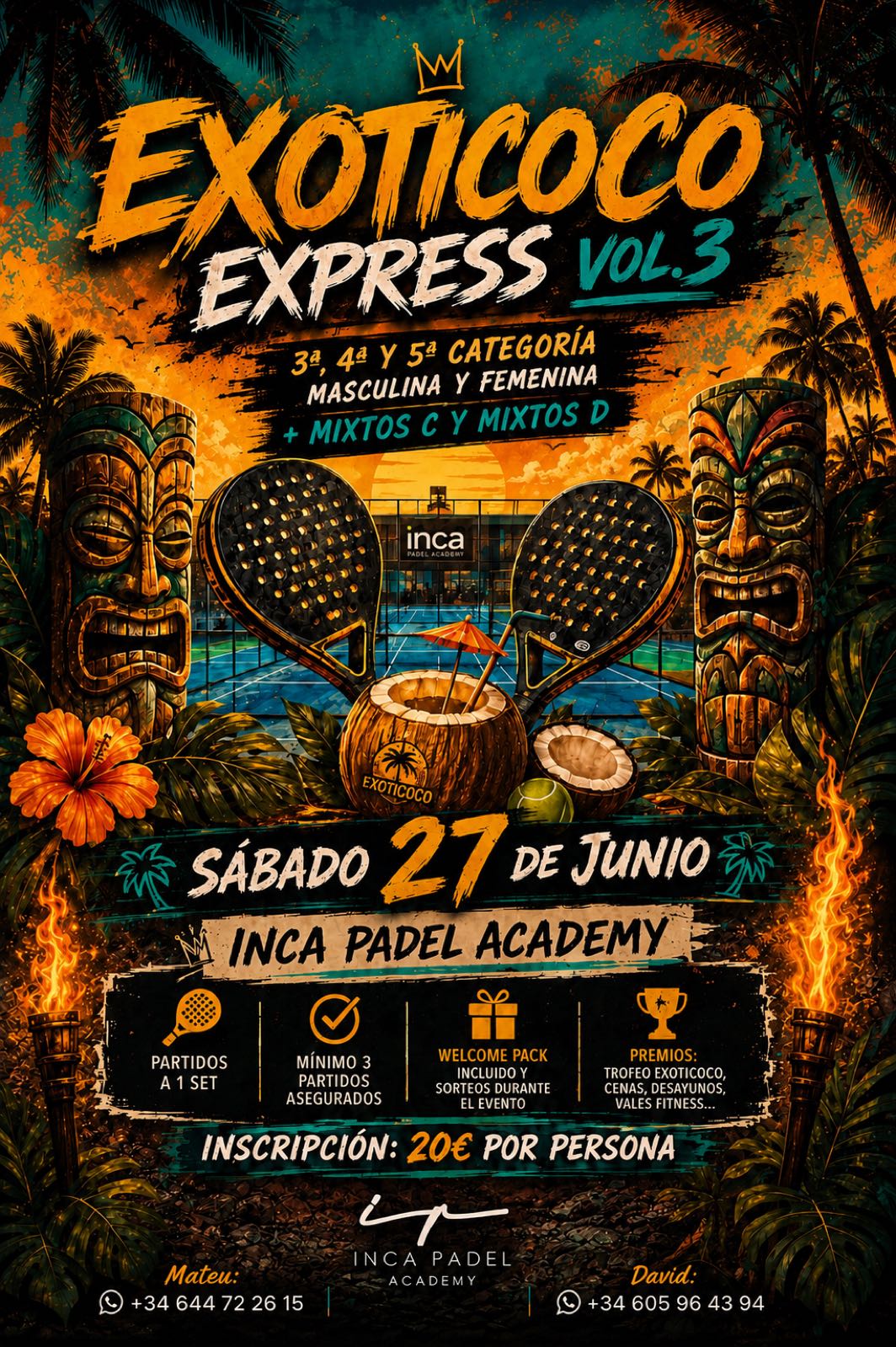 Cartel de Exoticoco Express vol. 3