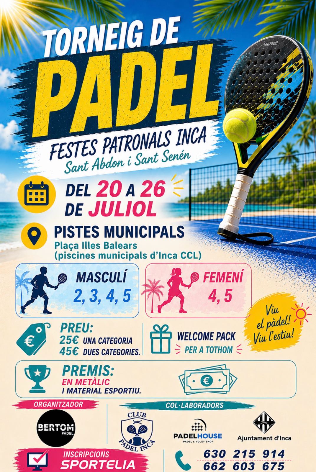 Cartel de Festes Patronals d’Inca