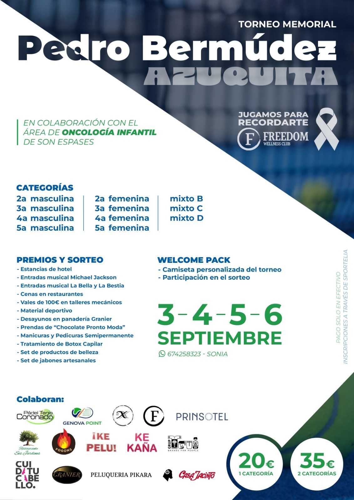 Cartel de MEMORIAL PEDRO BERMUDEZ AZUQUITA
