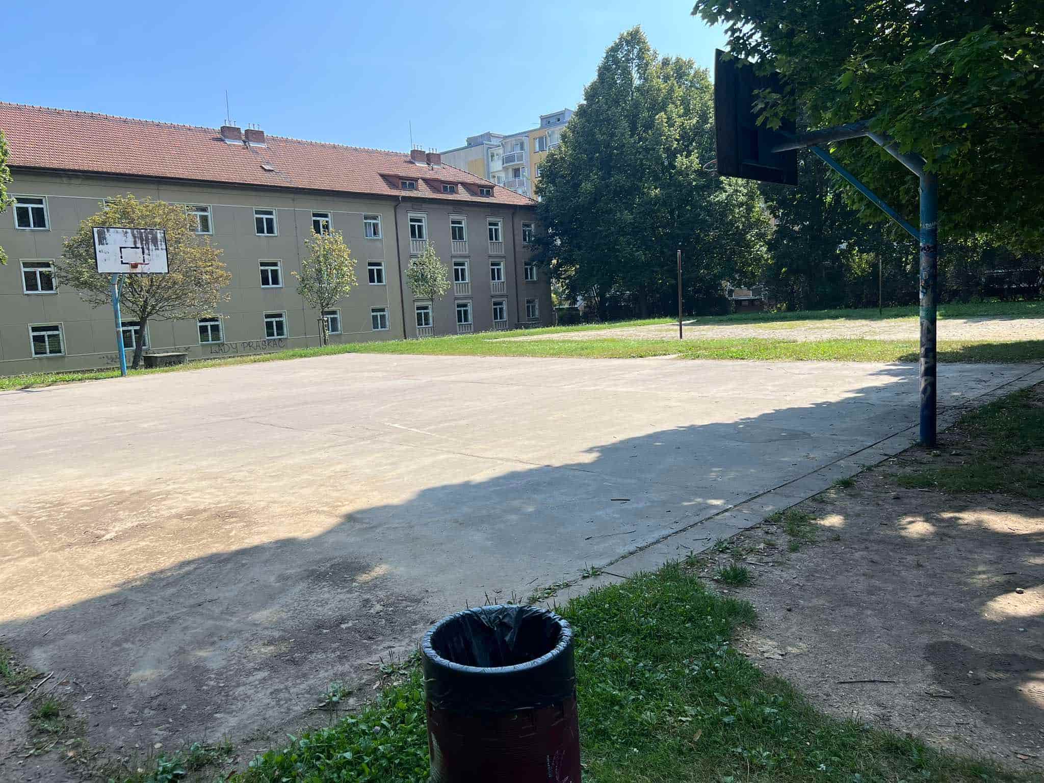 Basketbalové hřiště Mánesova - čtverec – Brno