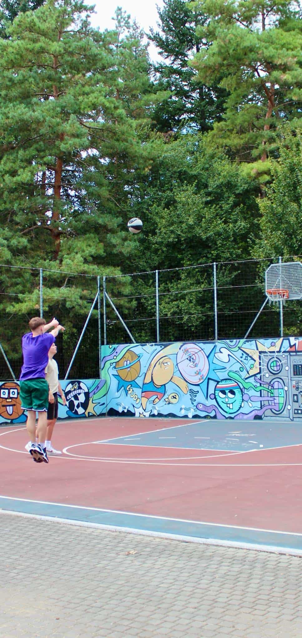 Basketbalové hřiště Street Švermova – Brno