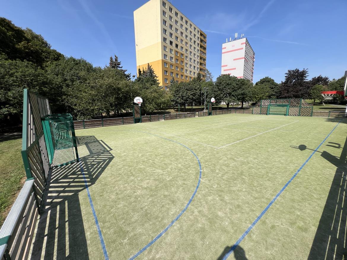 Basketbalové hřiště Basket Luční – Brno