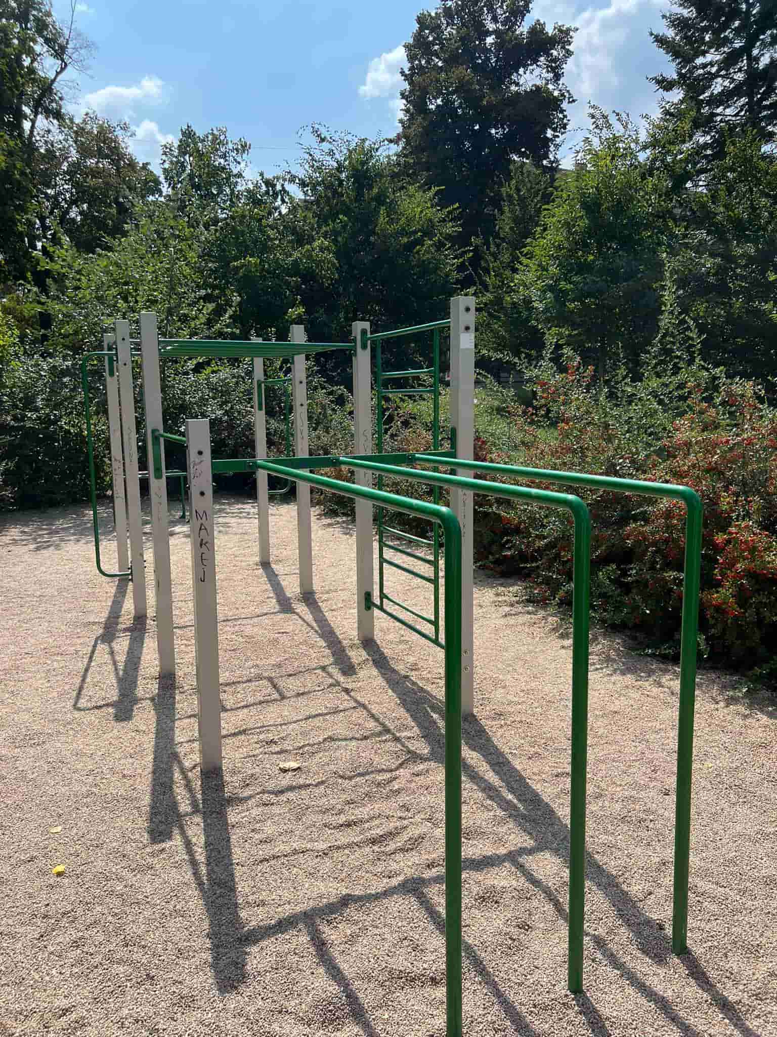 Workoutové hřiště Lužánecká – Brno