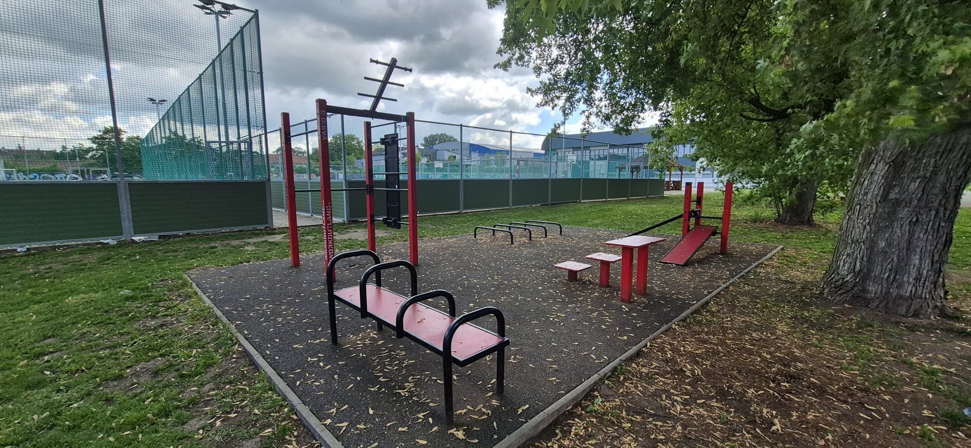 Workoutové hřiště Workout Ostende – Poděbrady