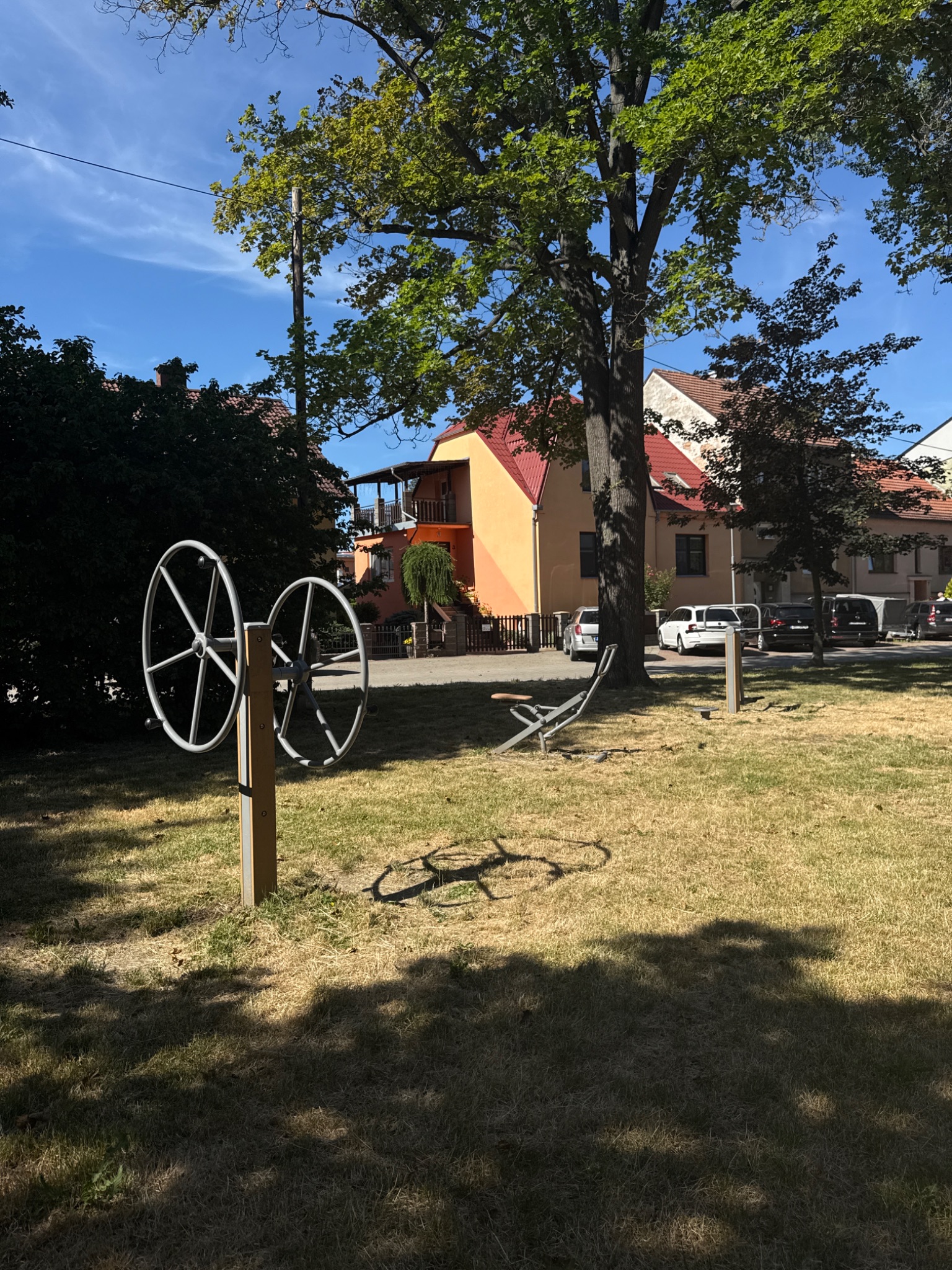 Workoutové hřiště Rekreační workout Malovansko – Ivančice