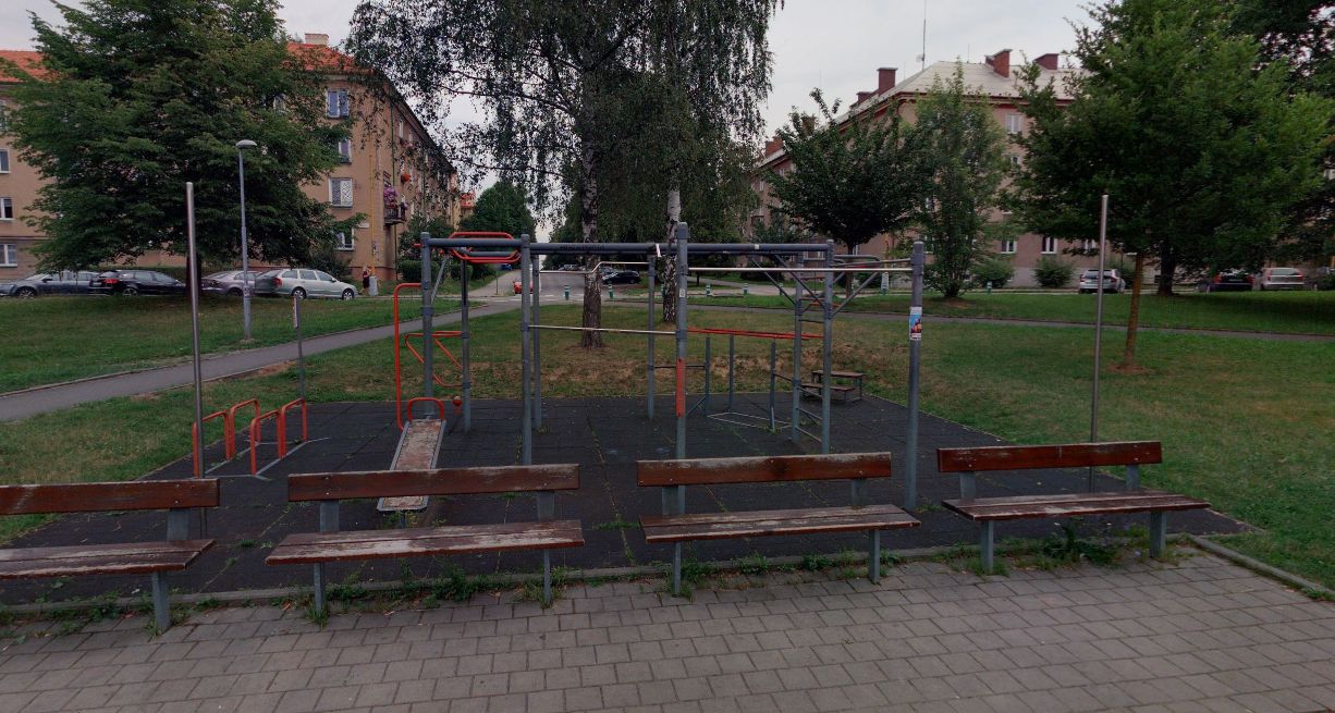 Workoutové hřiště Workout Na Nábřeží – Havířov