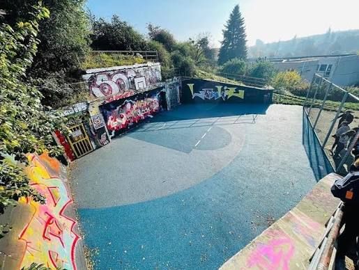 Basketbalové hřiště Hřiště na streetball Parukářka – Praha