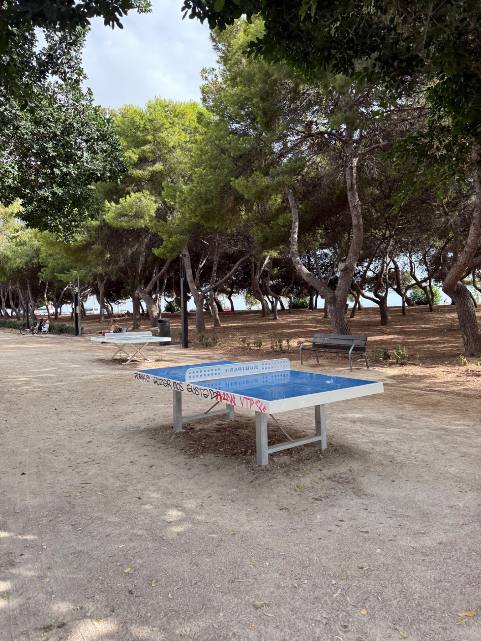 Pingpongový stůl Ping Pong Parc del Mar – Palma de Mallorca