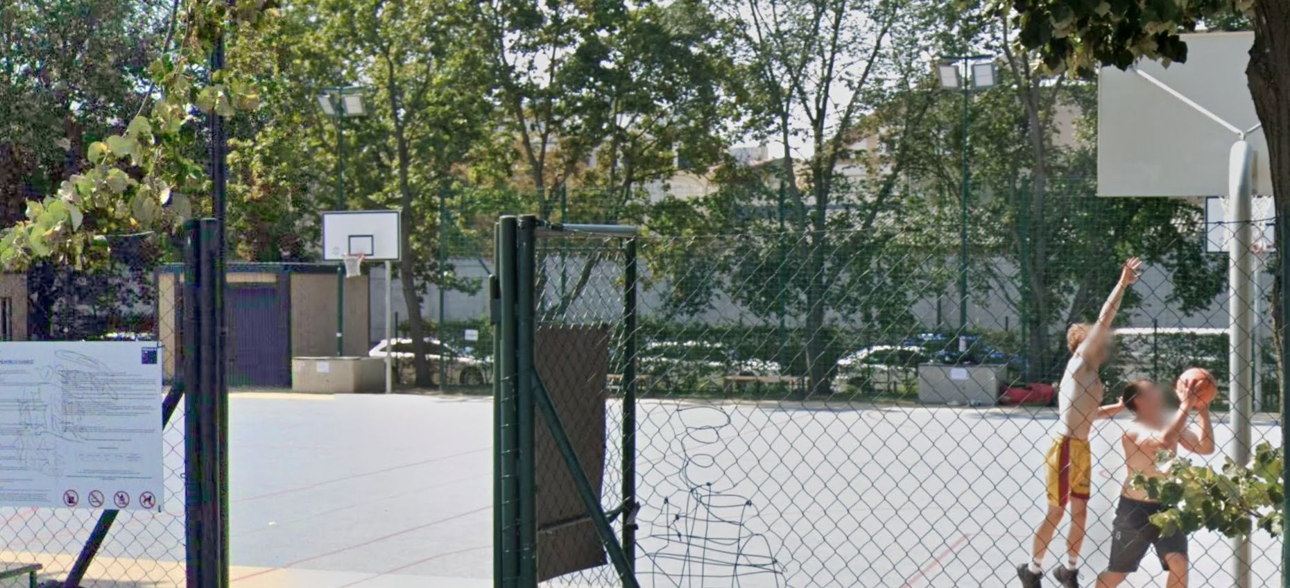 Basketbalové hřiště Basket Hořejší nádr – Praha